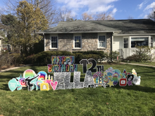 Load image into Gallery viewer, 'Alexa' Tie Dye Theme Happy Birthday & Social Media Theme