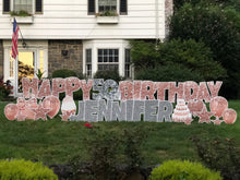 Load image into Gallery viewer, 'Olivia' Rose Gold Birthday Theme