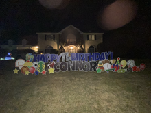 Load image into Gallery viewer, 'ZACK' Happy Birthday Sports with Sports Theme