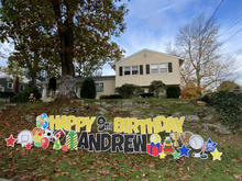 Load image into Gallery viewer, 'ZACK' Happy Birthday Sports with Sports Theme