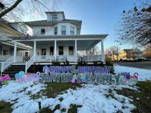 Load image into Gallery viewer, 'Sweet Spot' Purple Glitter Birthday Candy Theme