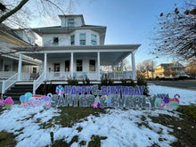 Load image into Gallery viewer, 'Sweet Spot' Purple Glitter Birthday Candy Theme