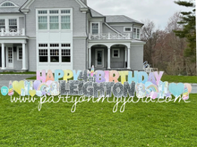Load image into Gallery viewer, ‘Taylor’ Pastel Unicorn Birthday Theme