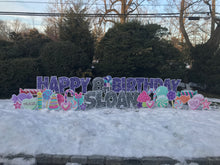 Load image into Gallery viewer, 'Sweet Spot' Purple Glitter Birthday Candy Theme