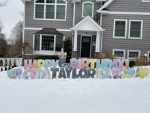 Load image into Gallery viewer, ‘Taylor’ Pastel Unicorn Birthday Theme