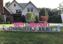 Load image into Gallery viewer, &#39;Charlotte&#39; Hot Pink Birthday Tie Dye Theme
