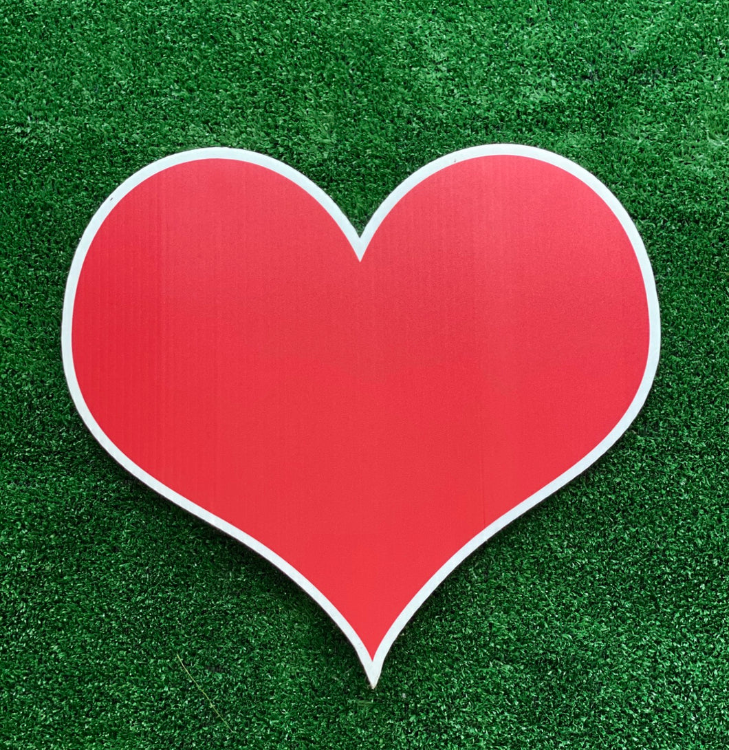 Small Red Heart Add On