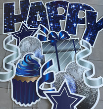 Load image into Gallery viewer, &#39;Steven&#39; Navy Blue Birthday Theme
