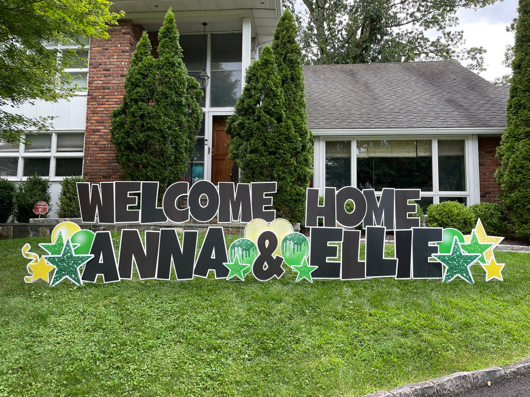 Welcome Home Theme - Green and Yellow