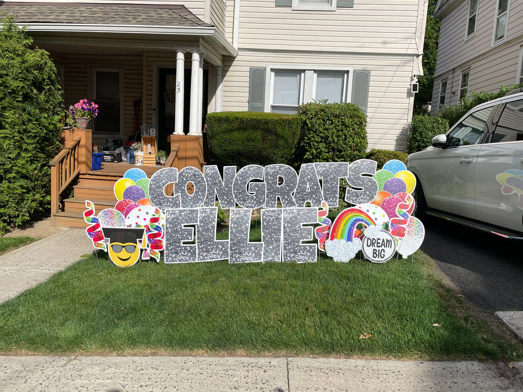 Congrats Grad Rainbow